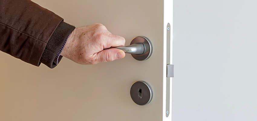 Restroom Locks Privacy Bolt Installation in Imperial, California